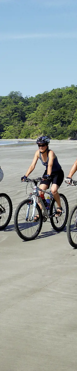 Reise mit dem Bike zu den Traumstränden